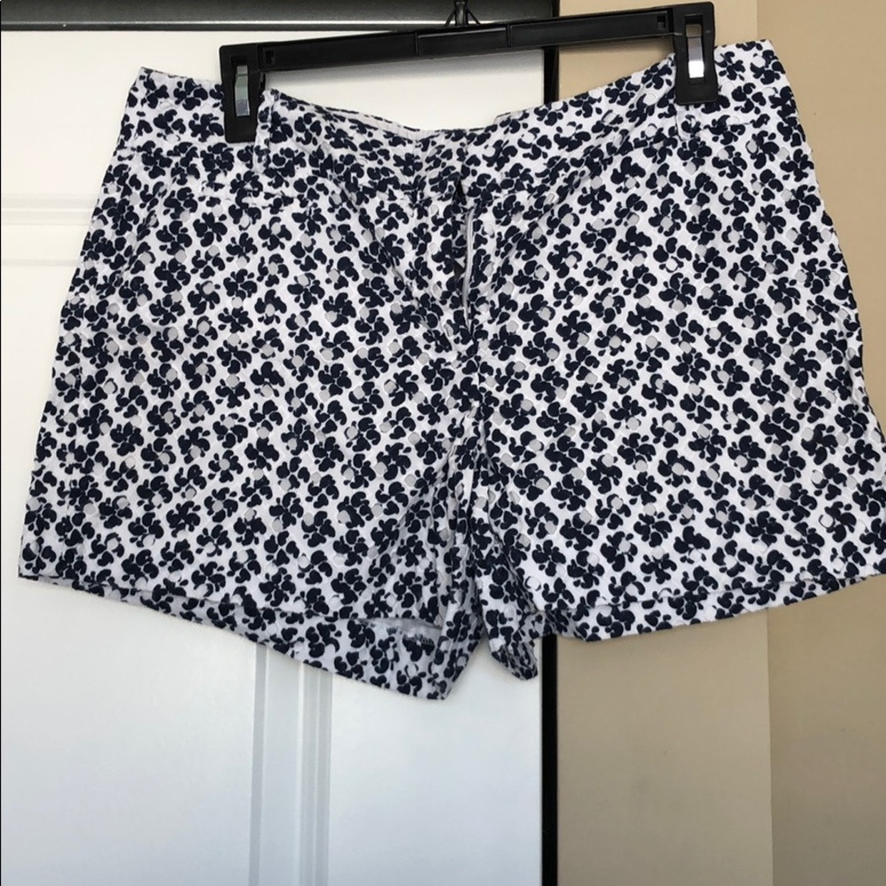 LOFT Eyelet Shorts